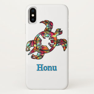 Capa Para iPhone Da Case-Mate Colorida Rainbow Tribal Hawaiian Sea Turtle