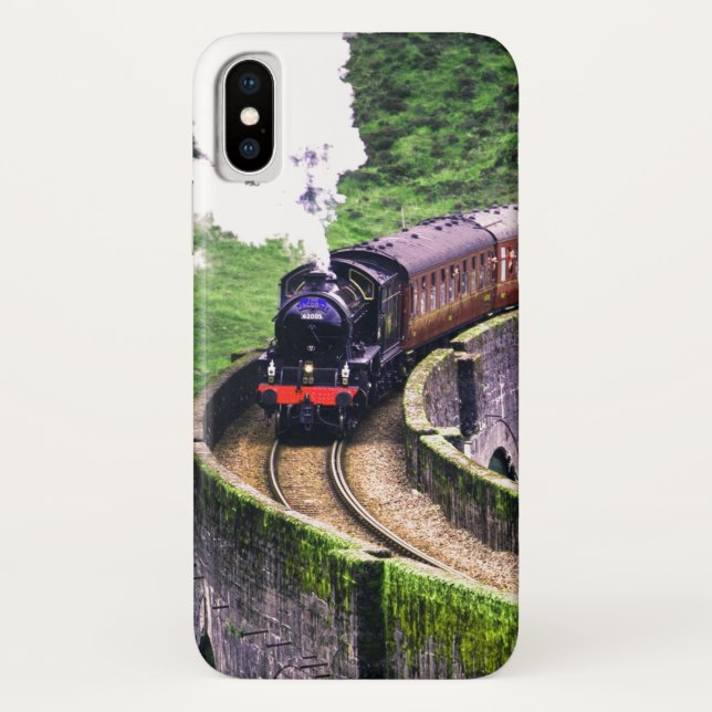 Capa Para iPhone, Case-Mate Comboio Locomotivo na Ponte (Verso)