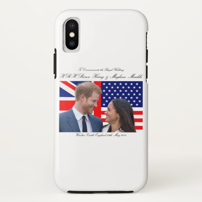 Capa Para iPhone, Case-Mate Comemorar o Casamento Real Harry e Meghan (Verso)