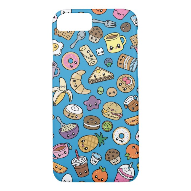 Capa Para iPhone, Case-Mate Comida de pequeno almoço bonito (Verso)