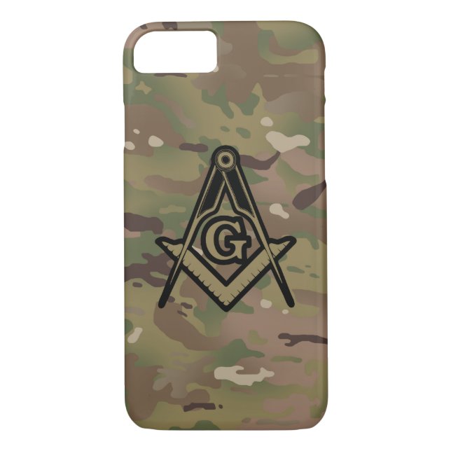 Capa Para iPhone, Case-Mate Compass da Praça Militar (Verso)
