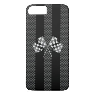 Capa iPhone 8 Plus/7 Plus Competindo o design das bandeiras no estilo da