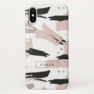 Capa Para iPhone Da Case-Mate Composição Moderna do Pincel Mensal