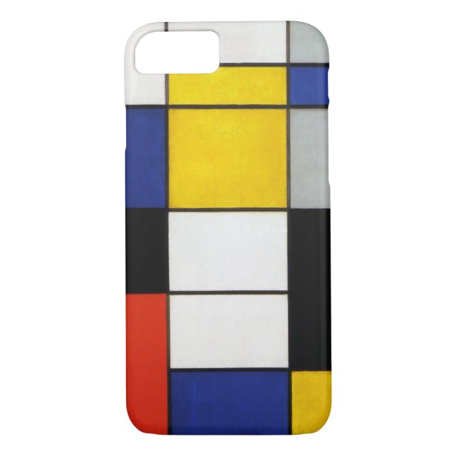 Capa Para iPhone, Case-Mate Composição, Mondrian (Verso)