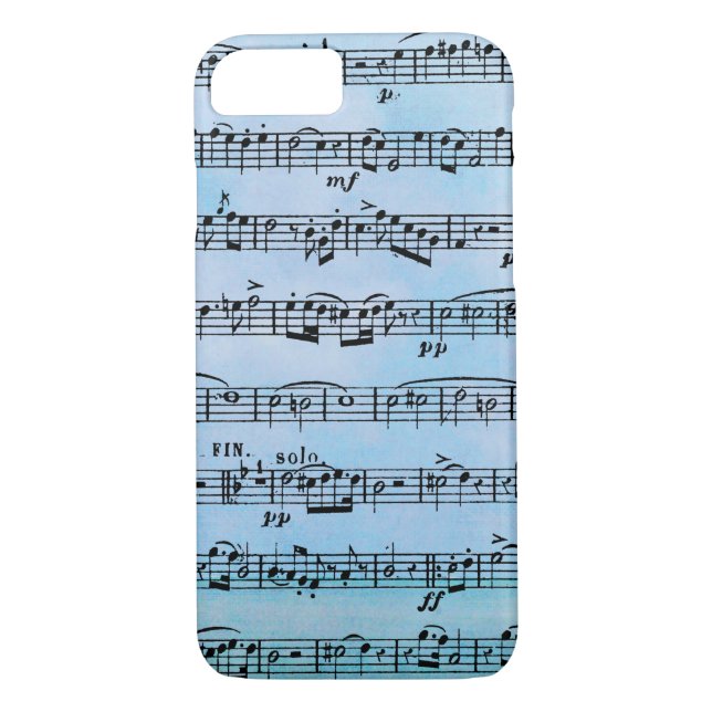 Capa Para iPhone, Case-Mate composição musical (Verso)