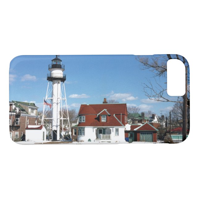 Capa Para iPhone, Case-Mate Coney Island Lighthouse, Nova Iorque (Verso (Horizontal))