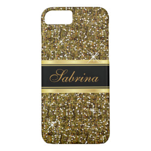 Capa Para iPhone Da Case-Mate Confetti Dourado com Acentos Dourados