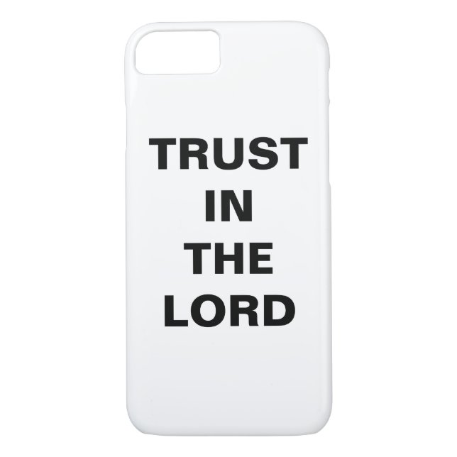 Capa Para iPhone, Case-Mate "Confie no Senhor" Inspiracional (Verso)