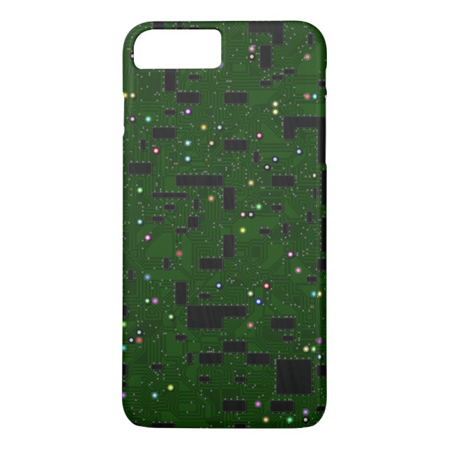 Capa Para iPhone, Case-Mate Conselho do Circuito Verde (Verso)