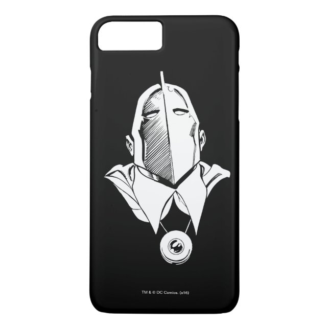 Capa Para iPhone, Case-Mate Contorno da máscara do Dr. Destino (Verso)