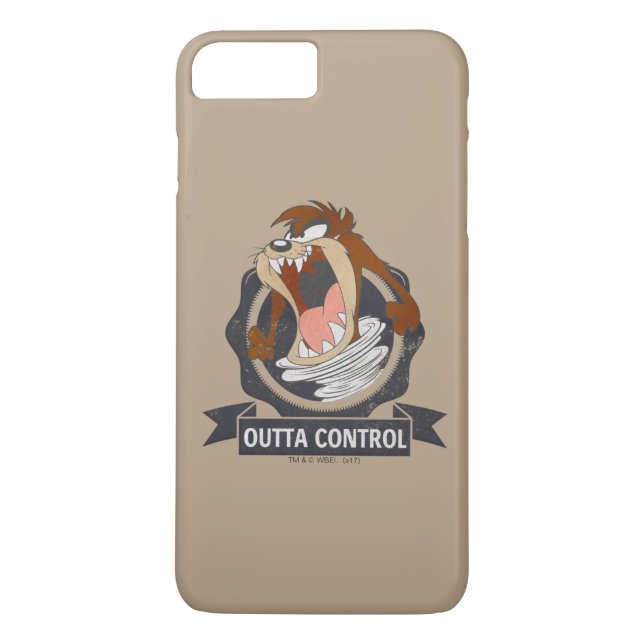 Capa Para iPhone, Case-Mate Controle externo TAZ™ (Verso)