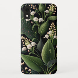 Capa Para iPhone Da Case-Mate Convallaria Lily of the Valley Flowers AI Art