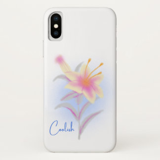 Capa Para iPhone Da Case-Mate Coolish Lily Bloom