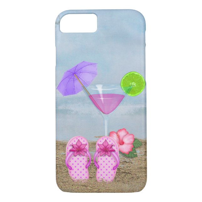Capa Para iPhone, Case-Mate Coquetel de Seashore (Verso)