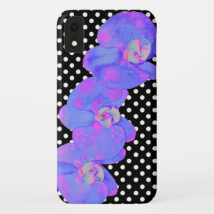 Capa Para iPhone Da Case-Mate Cor d'água rosa púrpura Pintura orquídea, bolinhas