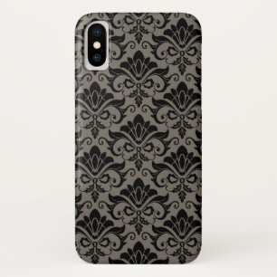 Capa Para iPhone X Cor damasco 2