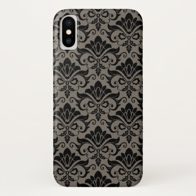 Capa Para iPhone, Case-Mate Cor damasco 2 (Verso)