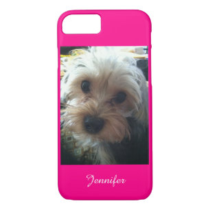 Capa Para iPhone Da Case-Mate Cor-de-rosa ou ESCOLHA o Yorkie de cor adorável, p