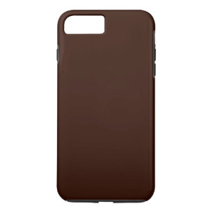 Capa Para iPhone Da Case-Mate Cor Marrom Fundo Personalizável