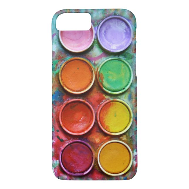 Capa Para iPhone, Case-Mate Cor Pallete do Paintbox (Verso)