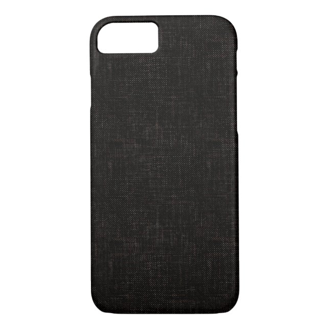 Capa Para iPhone, Case-Mate Cor sólida textura preta (Verso)