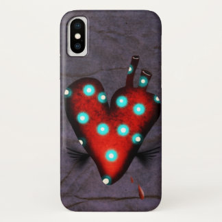 CAPA PARA iPhone X CORAÇÃO