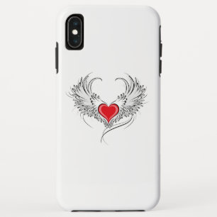 Capa Para iPhone Da Case-Mate Coração Anjo Vermelho com asas