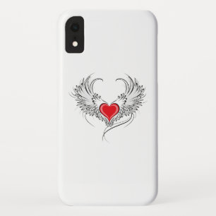 Capa Para iPhone Da Case-Mate Coração Anjo Vermelho com asas