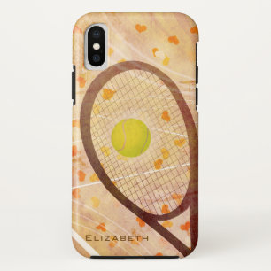 Capa Para iPhone Da Case-Mate Corações minúsculos no tênis das mulheres do c