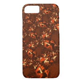 Capa iPhone 8/ 7 Coral brilhante e acastanhado