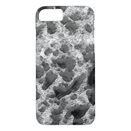 Capa iPhone 8/ 7 Coral com cor preta e branca