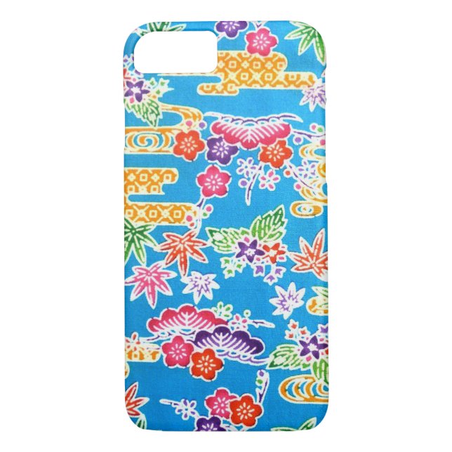 Capa Para iPhone, Case-Mate Corante Japonês Okinawan (Bingata) (Verso)
