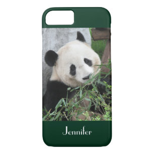 Capa Para iPhone Da Case-Mate Corda Verde Bastante Gigante Panda Escura, Nome Pe