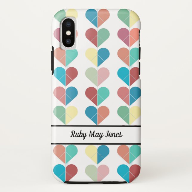 Capa Para iPhone, Case-Mate Cordas de Corações (Verso)