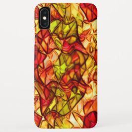 Capa Para iPhone Da Case-Mate Cordões cruzados escondidos sob um tecido vermelho