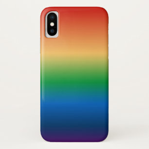Capa Para iPhone X Cores de gradiente colorido e exclusivo - Caso do