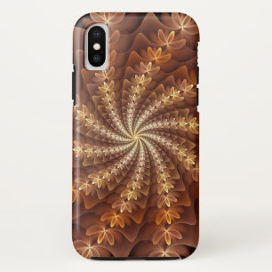 Capa Para iPhone Da Case-Mate Cores Quentes, Padrão de Arte Fratural Moderna Tri
