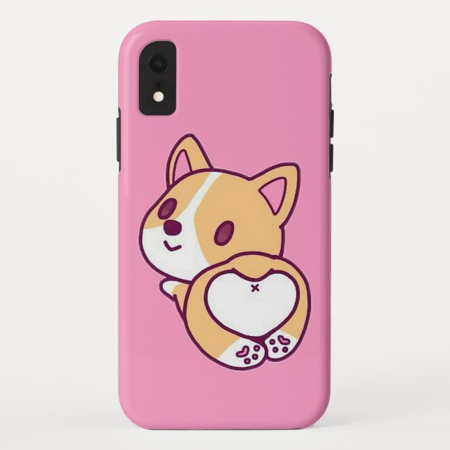 Capa Para iPhone, Case-Mate Corgi Cuja Puppy Love (Verso)