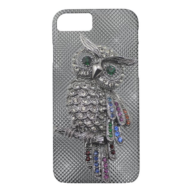 Capa Para iPhone, Case-Mate coruja bonito que bling (Verso)