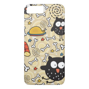 Capa Para iPhone Da Case-Mate Coruja com teste padrão da carne