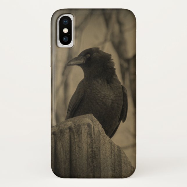 Capa Para iPhone, Case-Mate Corvo Escuro (Verso)