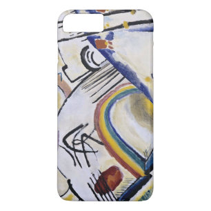 Capa iPhone 8 Plus/7 Plus Cossacks da pintura de Absract do expressionista