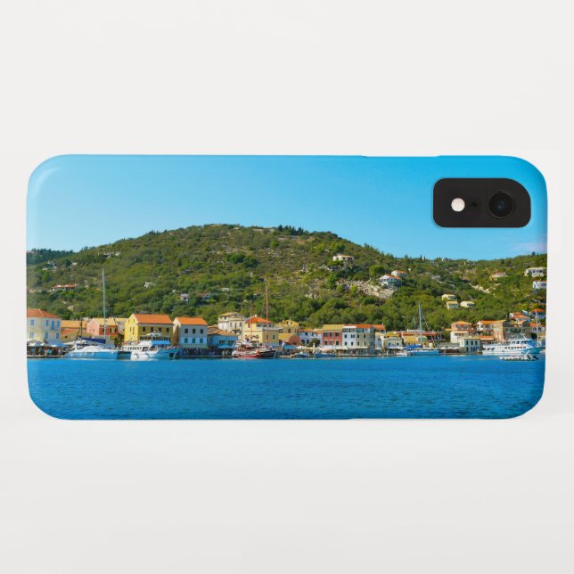 Capa Para iPhone, Case-Mate Costa do porto de Antipaxos (Verso (Horizontal))