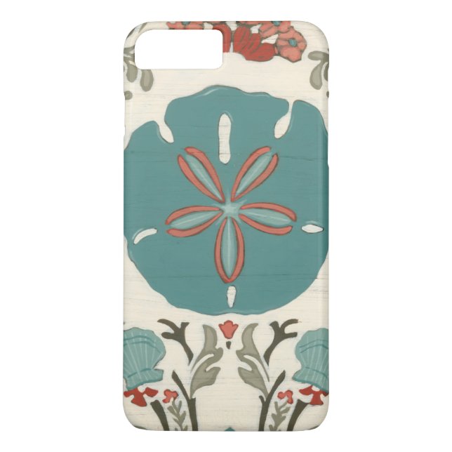 Capa Para iPhone, Case-Mate Costeira Damask I (Verso)