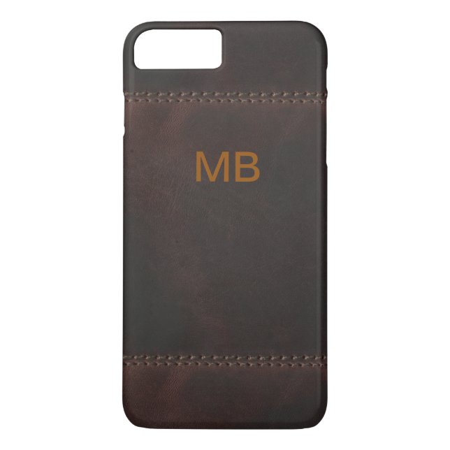 Capa Para iPhone, Case-Mate Couro costurado falso (Verso)