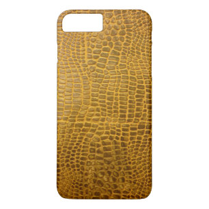 Capa iPhone 8 Plus/7 Plus Couro do crocodilo