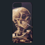 Capa iPhone 8/ 7 Crânio de Van Gogh com cigarro ardente<br><div class="desc">Van Gogh &#39; os trabalhos os mais macabramente de s,  crânio com cigarro ardente são provavelmente os mais distintos de suas pinturas do período de Antuérpia.</div>
