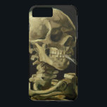 Capa iPhone 8 Plus/7 Plus Crânio de Van Gogh | com cigarro ardente | 1886<br><div class="desc">O "crânio de um esqueleto com cigarro ardente" foi terminado por Vincent van Gogh em 1886</div>