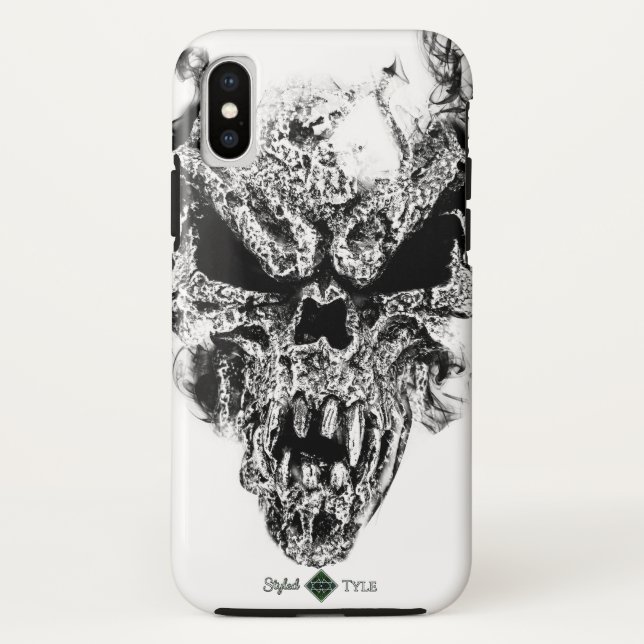 Capa Para iPhone, Case-Mate Crânio do demónio (Verso)
