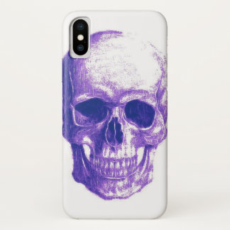 Capa Para iPhone Da Case-Mate Crânio roxo